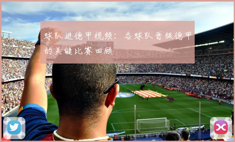 球队进德甲视频：各球队晋级德甲的关键比赛回顾